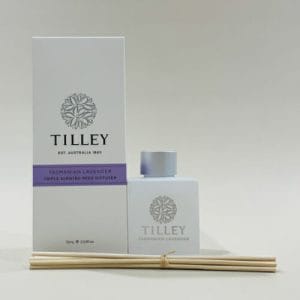 Tasmanian Lavender Reed Diffuser image. Enchantingly sweet aroma & herbaceous notes feeling calm & tranquillity. Online or Ph: 03-51744-888