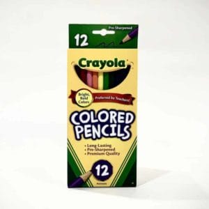 Crayola 12 Pack Coloured Pencils