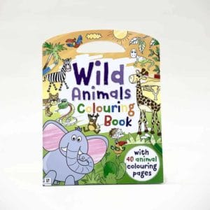 Wild Animals Colouring Book