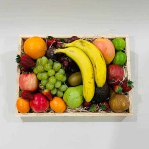Small Fruit Hamper Gift Hamper. Fresh juicy seasonal fruit, perfect vitamin boost to bring delight to anyone who receives one