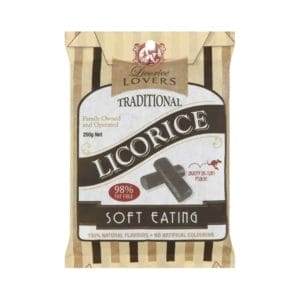 Licorice Lovers Soft Eating 250g