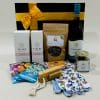 Gardening Gift Hamper image - Flower seeds, garden gloves, bamboo nail brush hand & body wash, healthy nibbles. Online or Phone 03-5174-4888