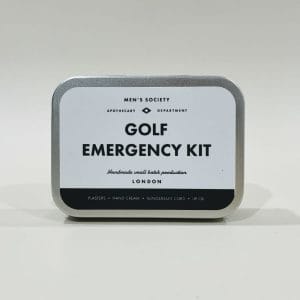 Golf Emergency Kit image. Containing naturally formulated lip oil hand cream natural ingredients. Plus tees & more. Online or Ph 03-51744888