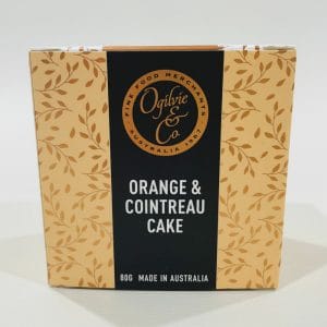 Orange and Cointreau Cake 80g image. Orange Cointreau Cake packed full of oranges with a splash of Cointreau. Online or Phone 03-5174-4888