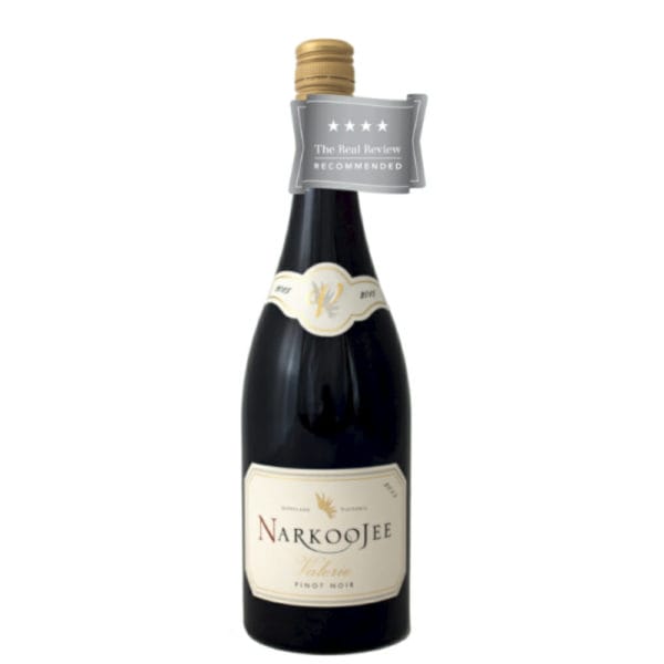 Narkoojee Wines 2020 Valerie Pinot Noir image. This Valerie Pinot Noir of exceptional quality. It has intense flavour and excellent balance.