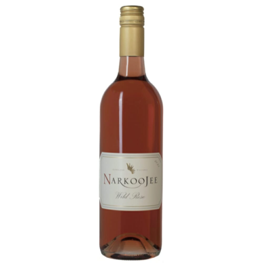 Narkoojee 2021 Wild Rose image. This wine is an ideal wine for alfresco dining, showing lovely aromas of quince and orange blossom.
