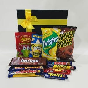 Movie Night Snack Pack image. Carefully selected range of Australia’s favourite treats for the whole family. Online or Phone 03-5174-4888