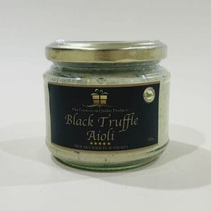 Black Truffle Aioli 180g image. Black Truffle Aioli, is one of the most versatile condiments around. Buy Now Online or Phone 03-5174-4888