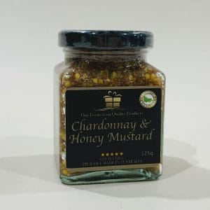 Gourmet Chardonnay And Honey Mustard image. Combines delicate flavours of chardonnay & honey. Delivering Aust Wide Online or Ph 03-5174-4888