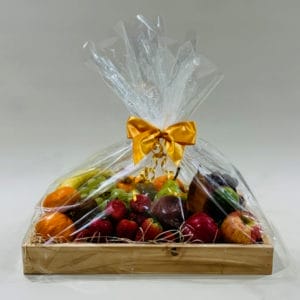 Small Fruit Hamper Gift Hamper. Fresh juicy seasonal fruit, perfect vitamin boost to bring delight to anyone who receives one.